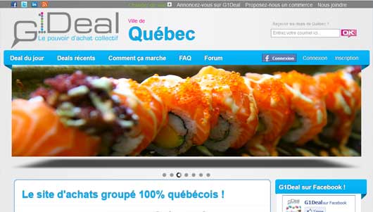 G1Deal - Site d'achat groupé