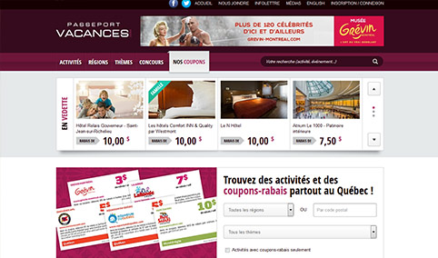 Passeport Vacance pour la relache