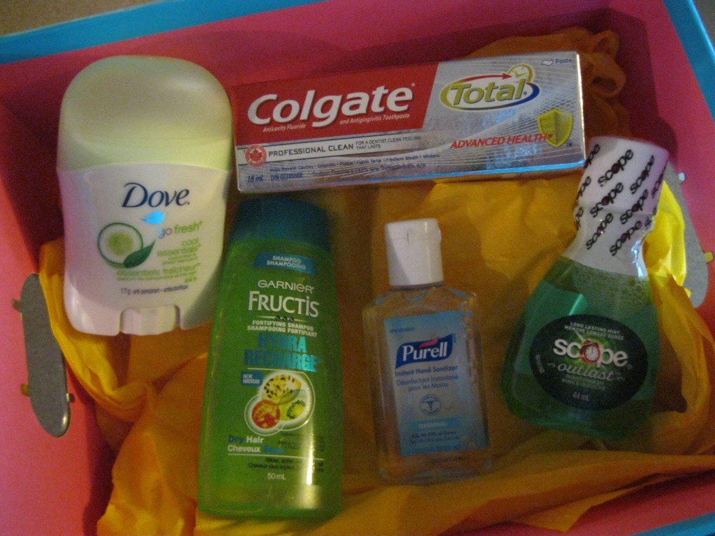 échantillons gratuit de dove, colgate, frutis