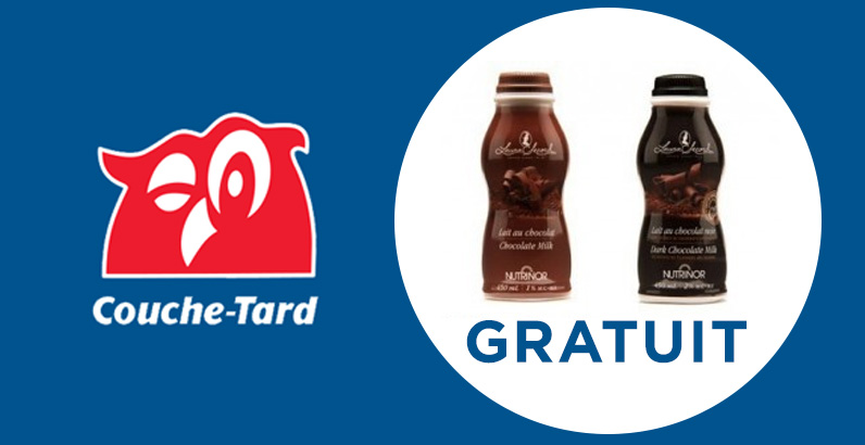 Lait Laura Secord gratuit chez couche-tard