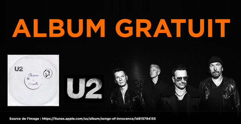 Album de U2 gratuit