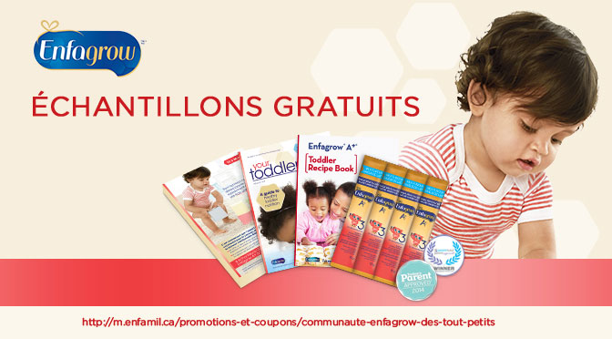Échantillons gratuit Enfagrow