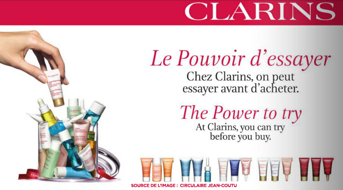 Échantillons gratuits Clarins