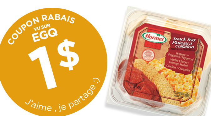 Coupon rabais de 1$ Hormel