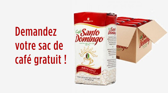 Café gratuit Santo Domingo !