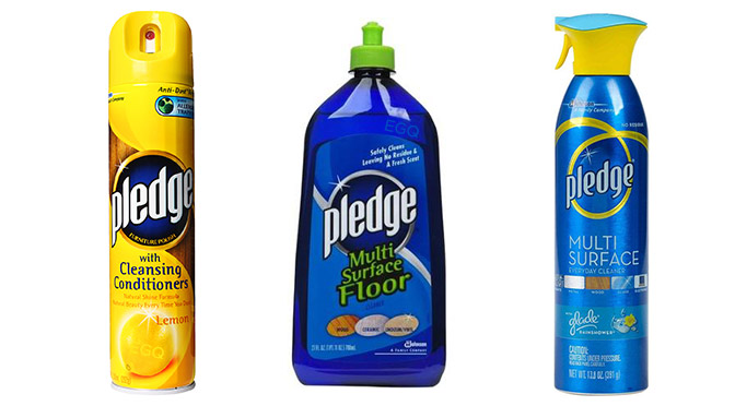 Produit Pledge gratuit avec le coupon 2 pour 1