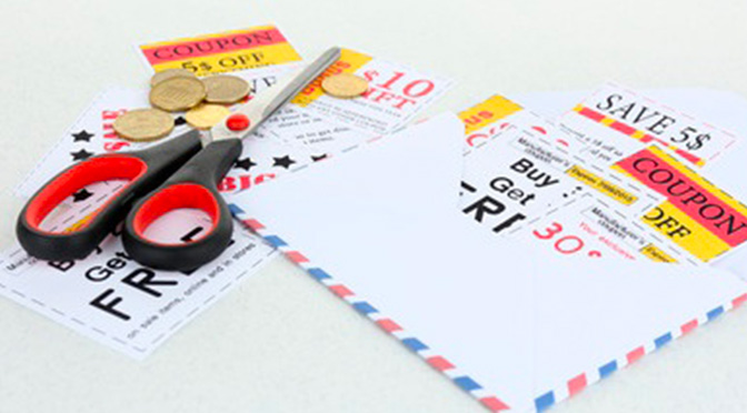 enveloppe de coupon VIP