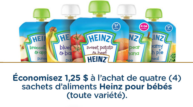 Nouriture pour bébé heinz