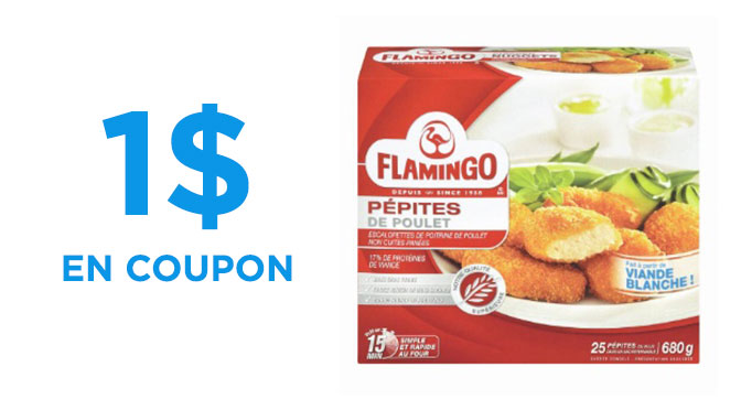 Pépite de poulet Flamingo !