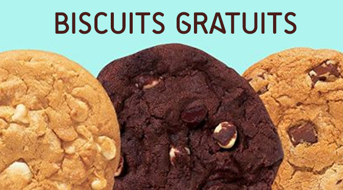 biscuit gratuit subway