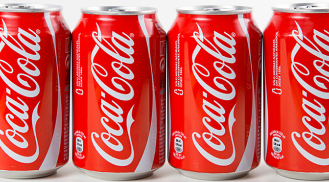 Canette de coca-cola gratuite