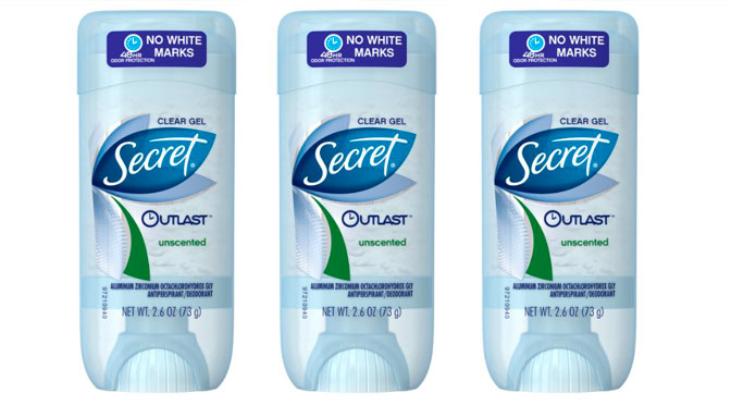 Déo secret coupon