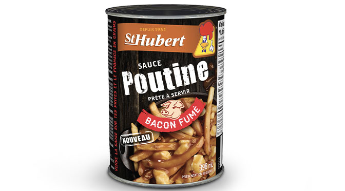 Sauce à poutine au bacon fume St-Hubert