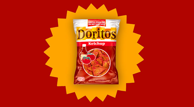 Cooupon Chip doritos Ketchup