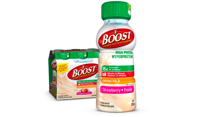 Échantillons Boost Hyperprotéiné