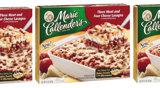 Lasagne Marie Callender's
