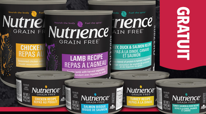 Nutrience SubZero gratuit