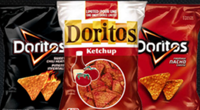 Sac de chips tortila Doritos