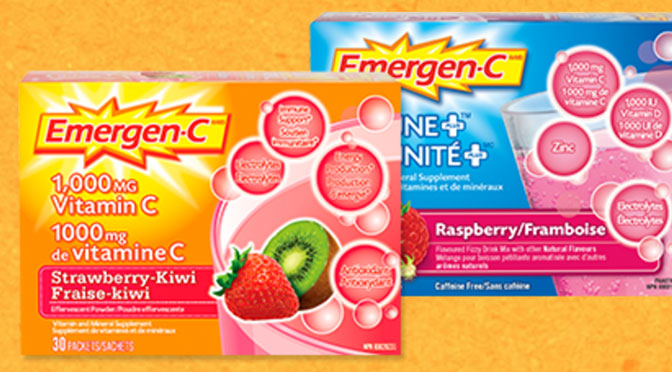 Coupon rbais Emergen-C vitamine C