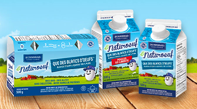 Coupon-rabais Naturoeuf oeuf liquide Burnbrae